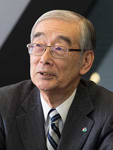 東京通信大学学長村岡洋一氏