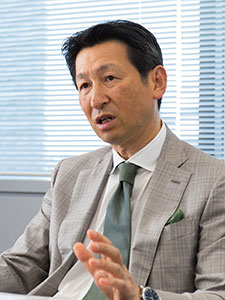 ジュピターショップチャンネル　代表取締役社長 新森健之氏