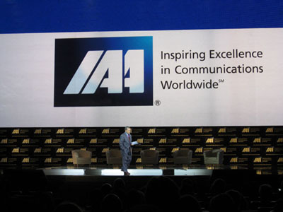 IAA World Congressの会場（2010年５月 モスクワ）